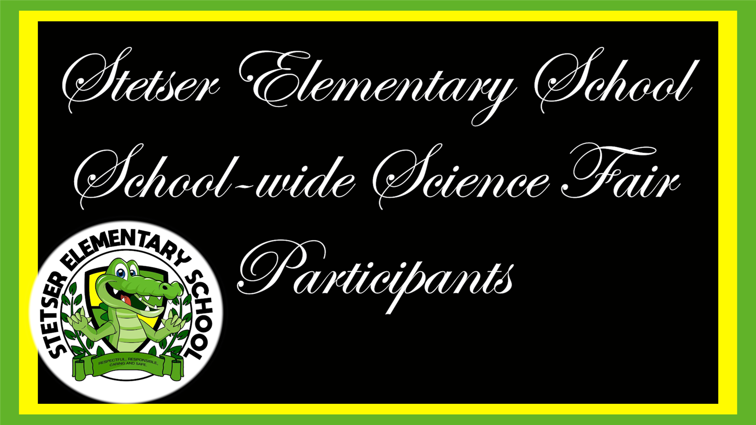  school wide science fair